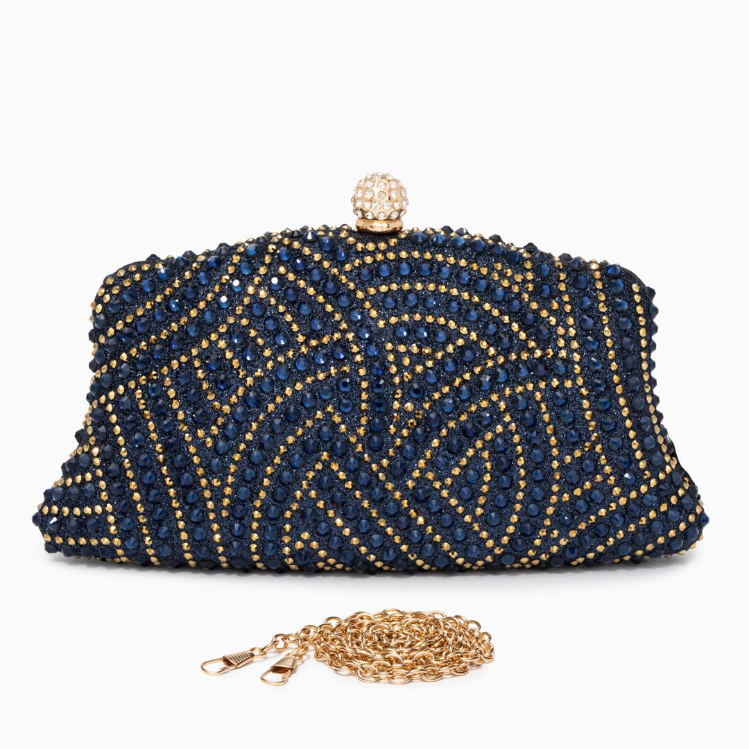 Noire Radiance Clutch Bag