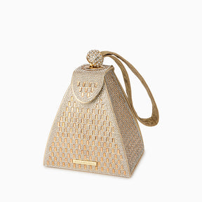 (CS) Crystal Pyramid Handbag