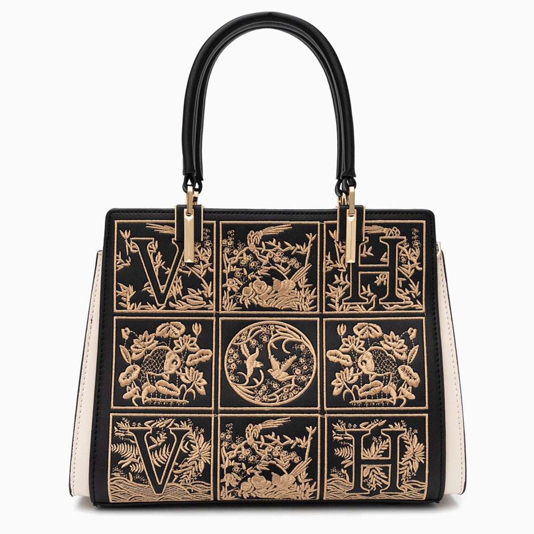 VH Embroidery Medium Tote Bag