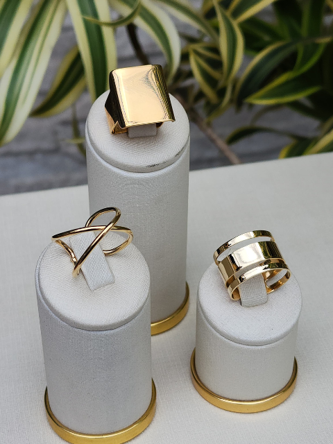 Anéis que se adaptam ao seu corpo - sem apertar e sem errar o tamanho