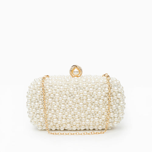 (CS) Chantal Pearl Clutch Bag