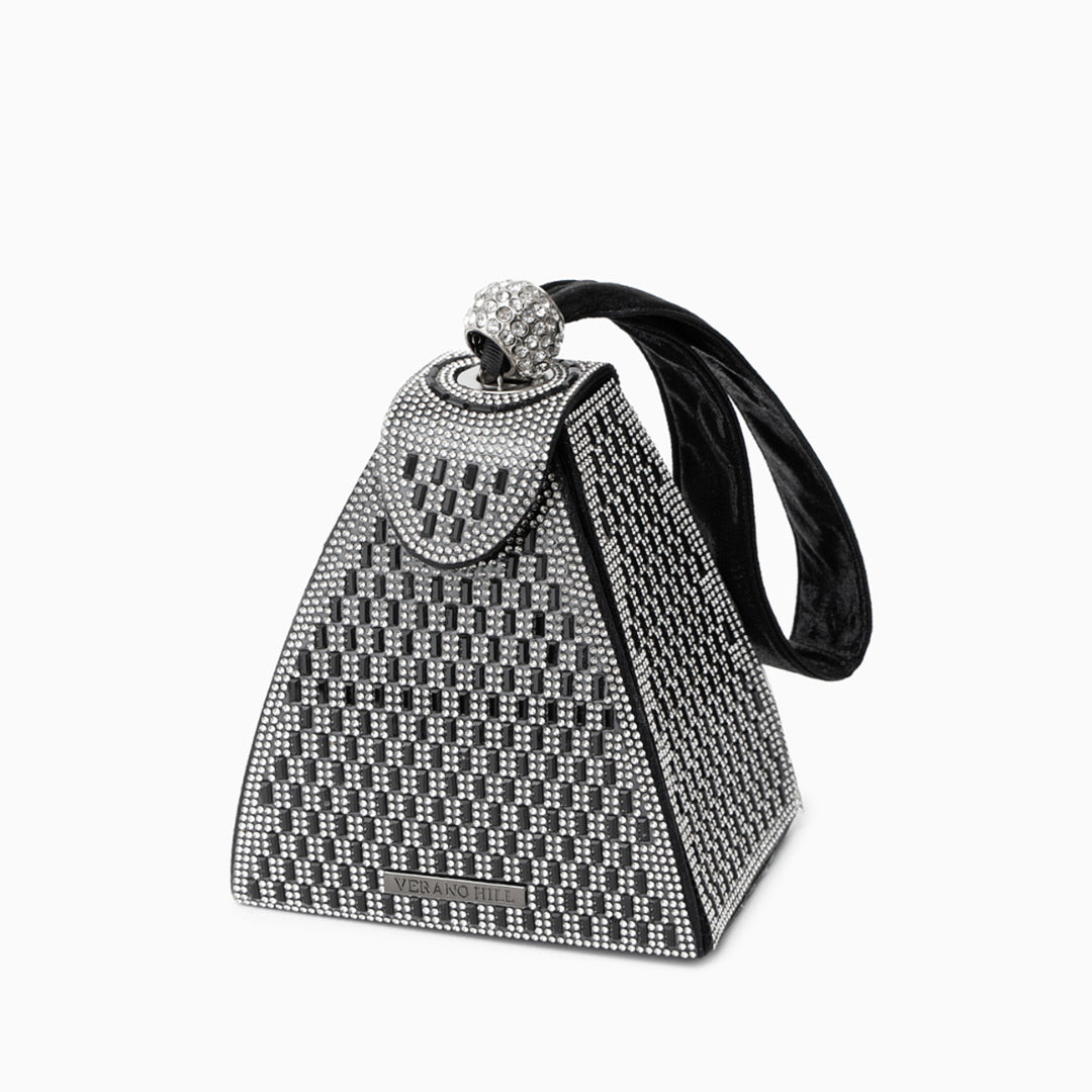 Crystal Pyramid Handbag