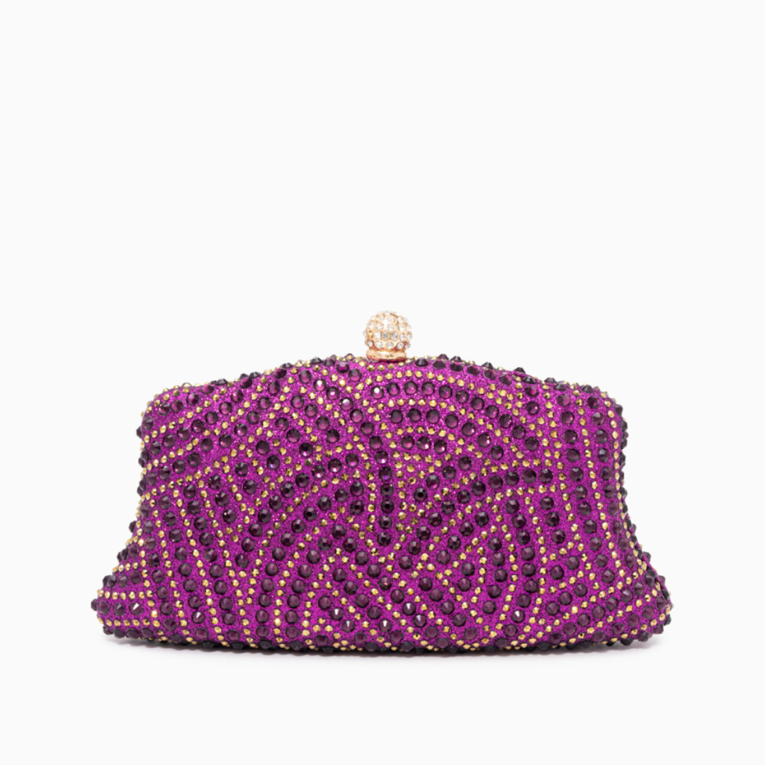 Noire Radiance Clutch Bag