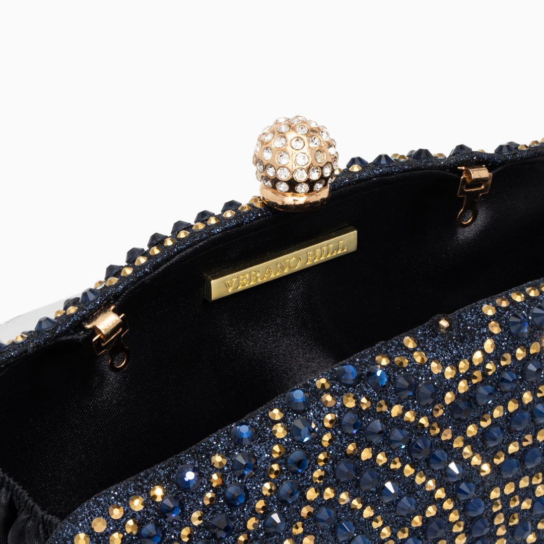 Noire Radiance Clutch Bag