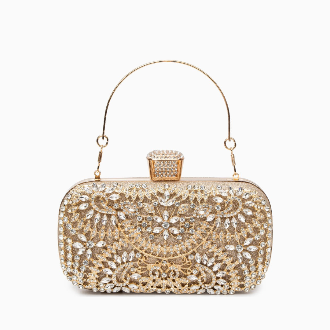 Luxurious Flower Clutch Bag