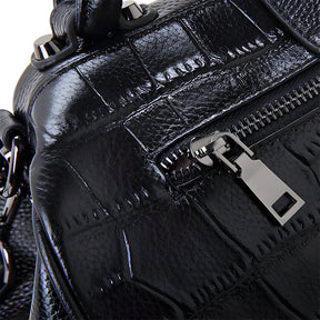 Elena Crocodile Handbag