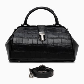 Elena Crocodile Handbag
