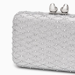 Midnight Lattice Clutch Bag