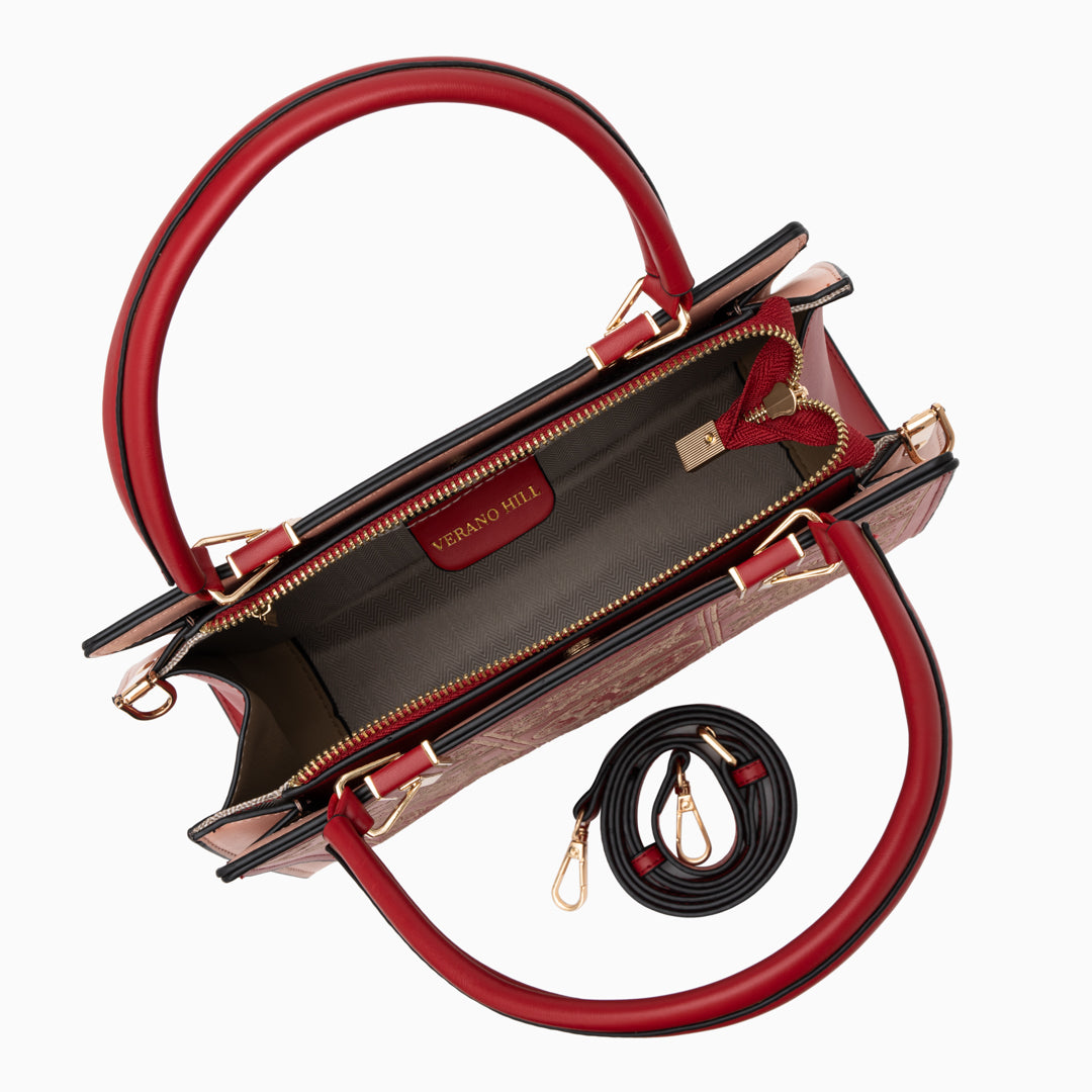 (CS) VH Embroidery Medium Tote Bag