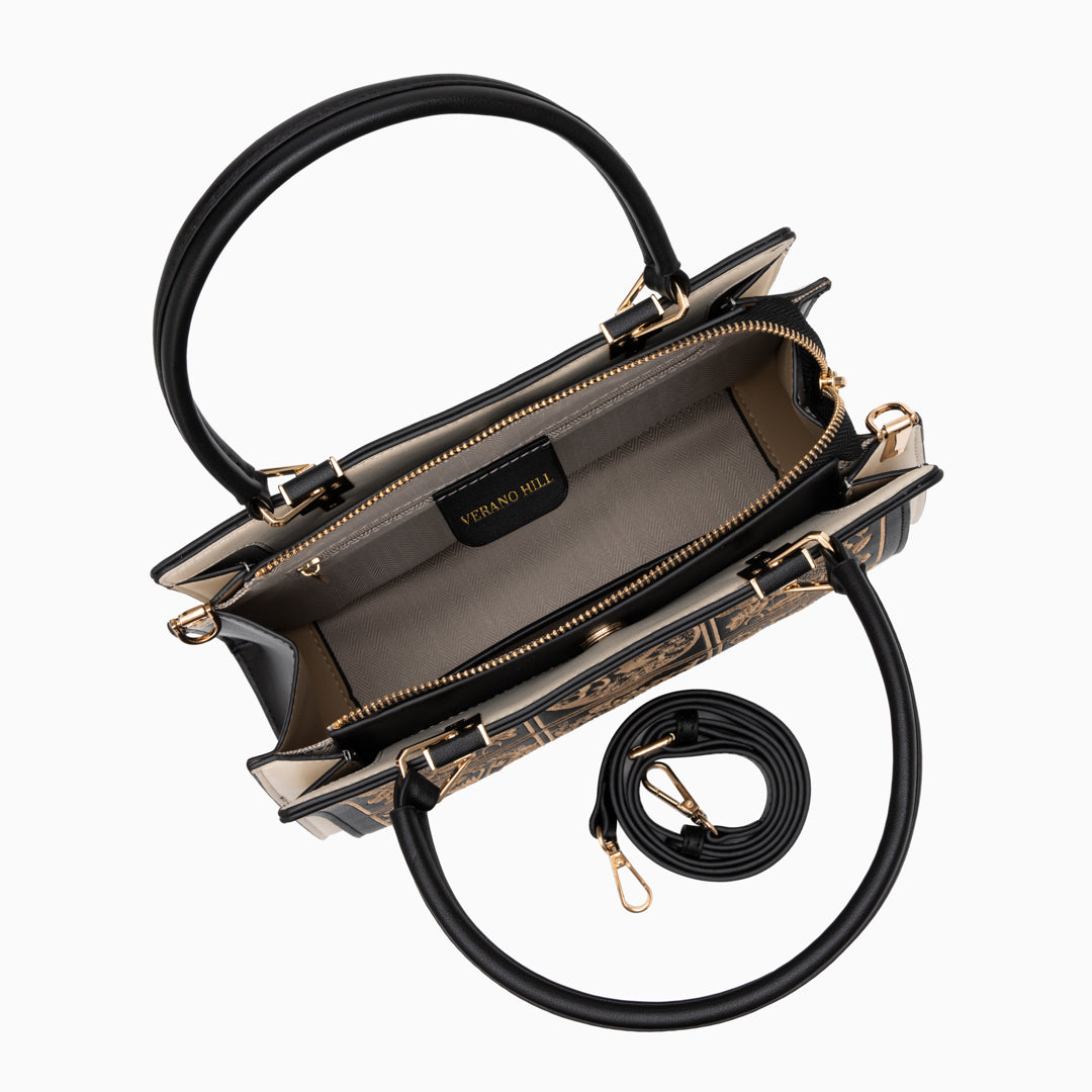 (CS) VH Embroidery Medium Tote Bag