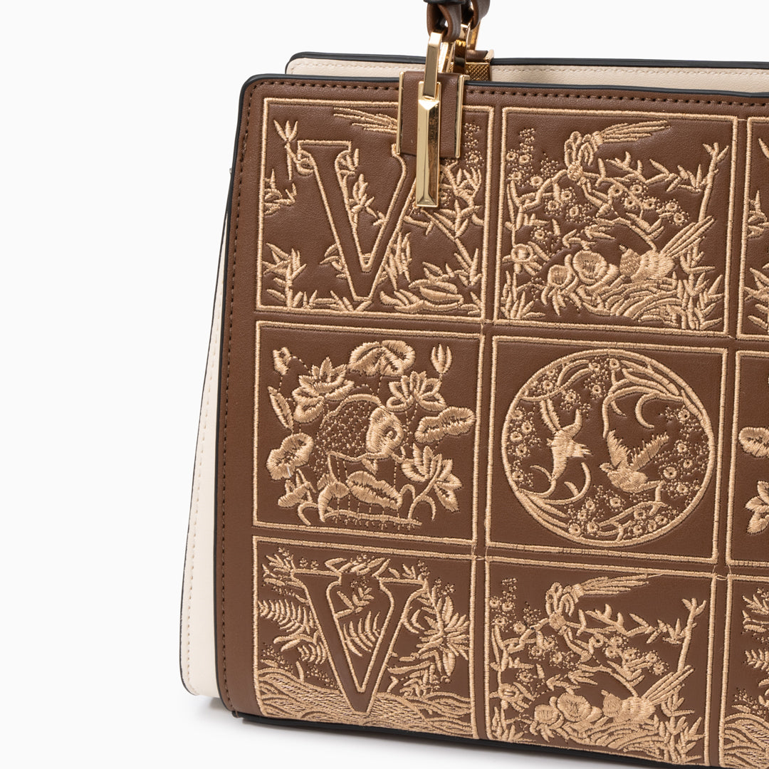 (CS) VH Embroidery Medium Tote Bag