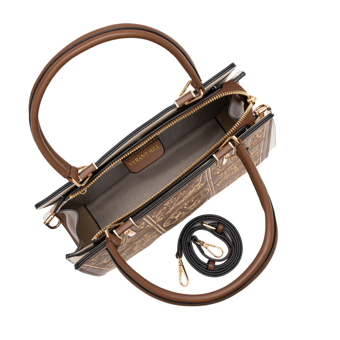 (CS) VH Embroidery Medium Tote Bag