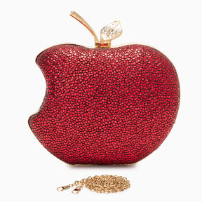 Crimson Bite Clutch Bag