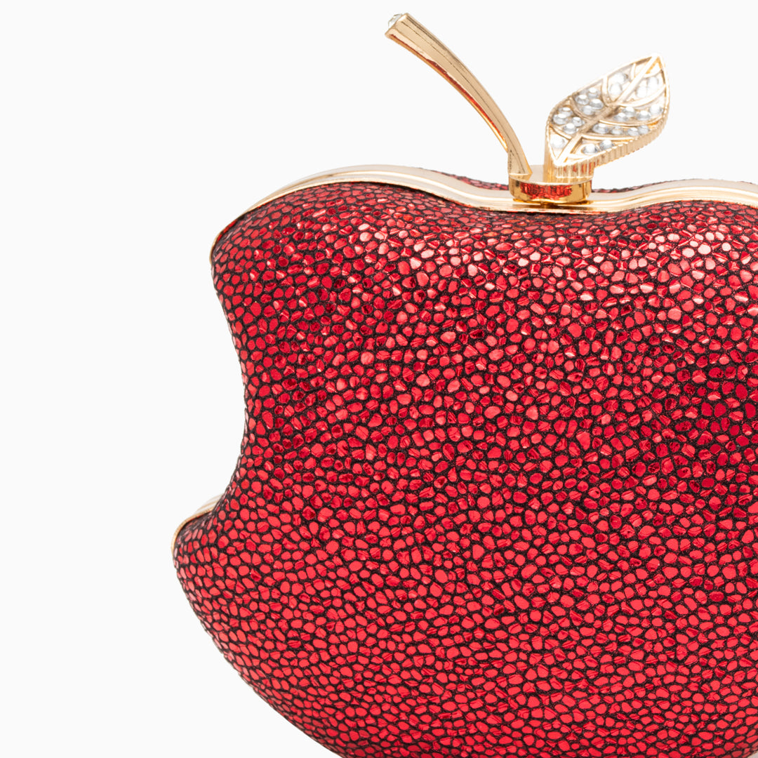 Crimson Bite Clutch Bag