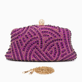 Noire Radiance Clutch Bag