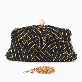 Noire Radiance Clutch Bag