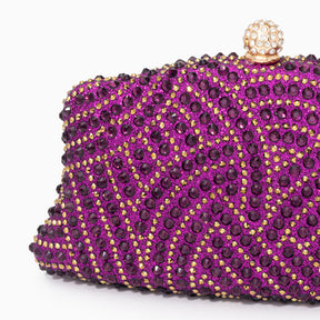 Noire Radiance Clutch Bag