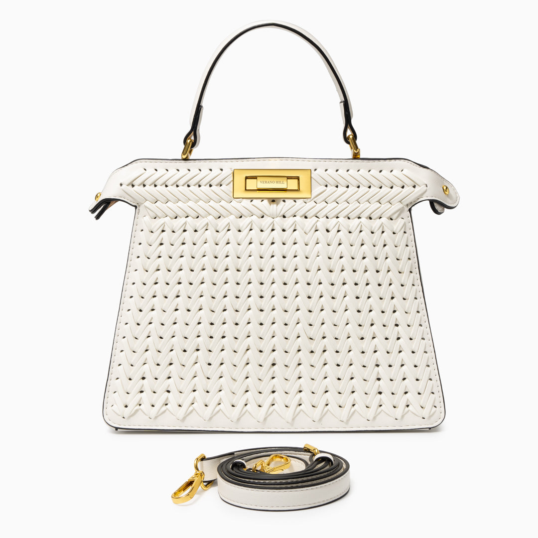 (CS) Dionne Woven Handbag