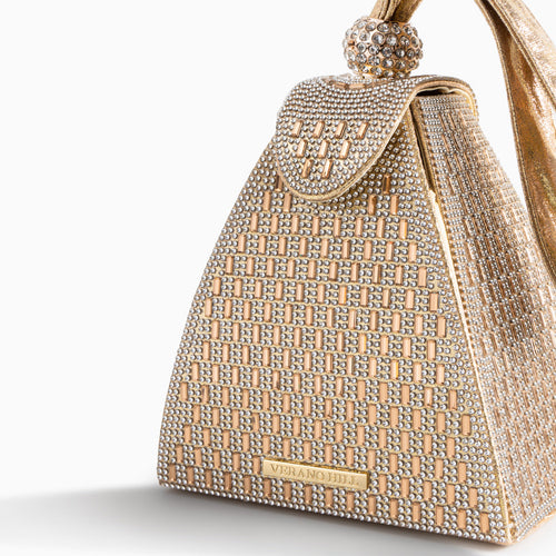 (CS) Crystal Pyramid Handbag