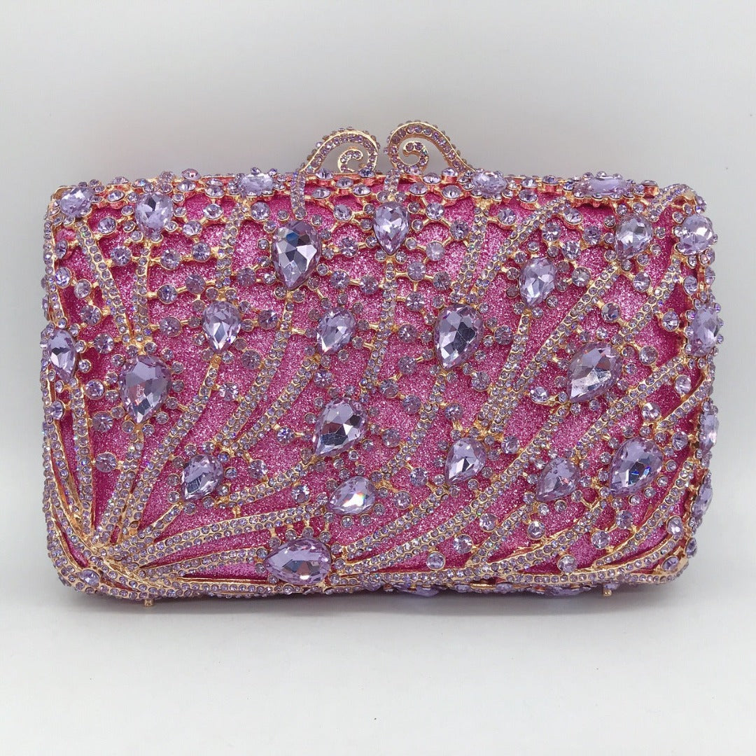(CS) Siena Rhinestones Clutch Bag