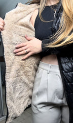 JAQUETA FEMININA PELUCIADA